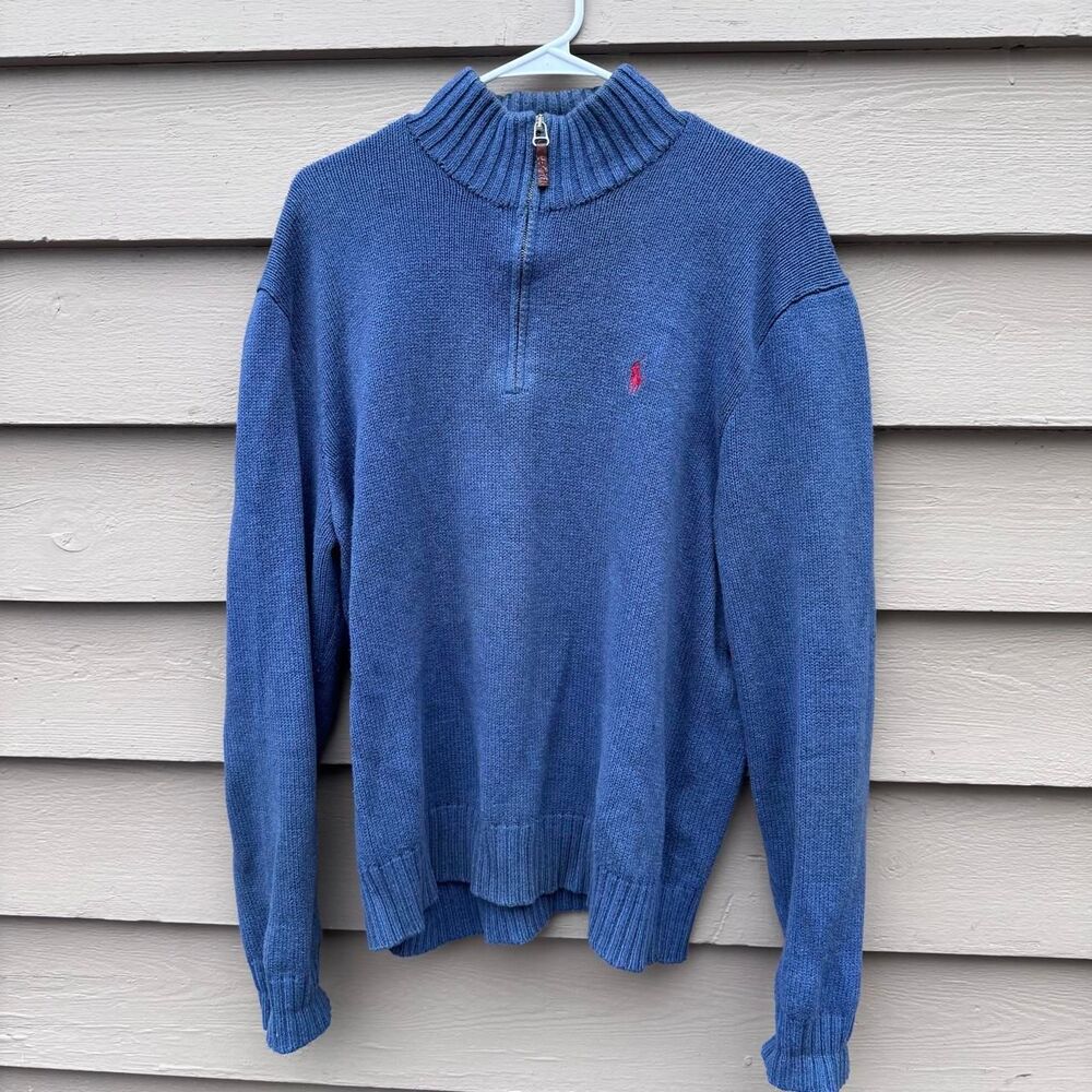 Polo-ralph-lauren Men's Blue and Navy Jumper
